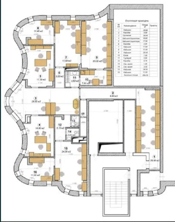 Фото Арендовать офис, Срибнокильская ул. 14б Киев в долгосрочную аренду, цена: 66400 грн, код 3045