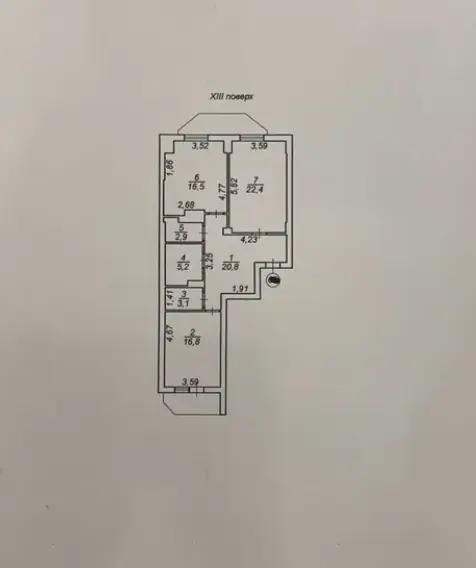 Фото Продаю 2-комнатную квартиру, 91 кв. м, Маршала Малиновского ул.  Одесса, цена: 84000 $, код 3118