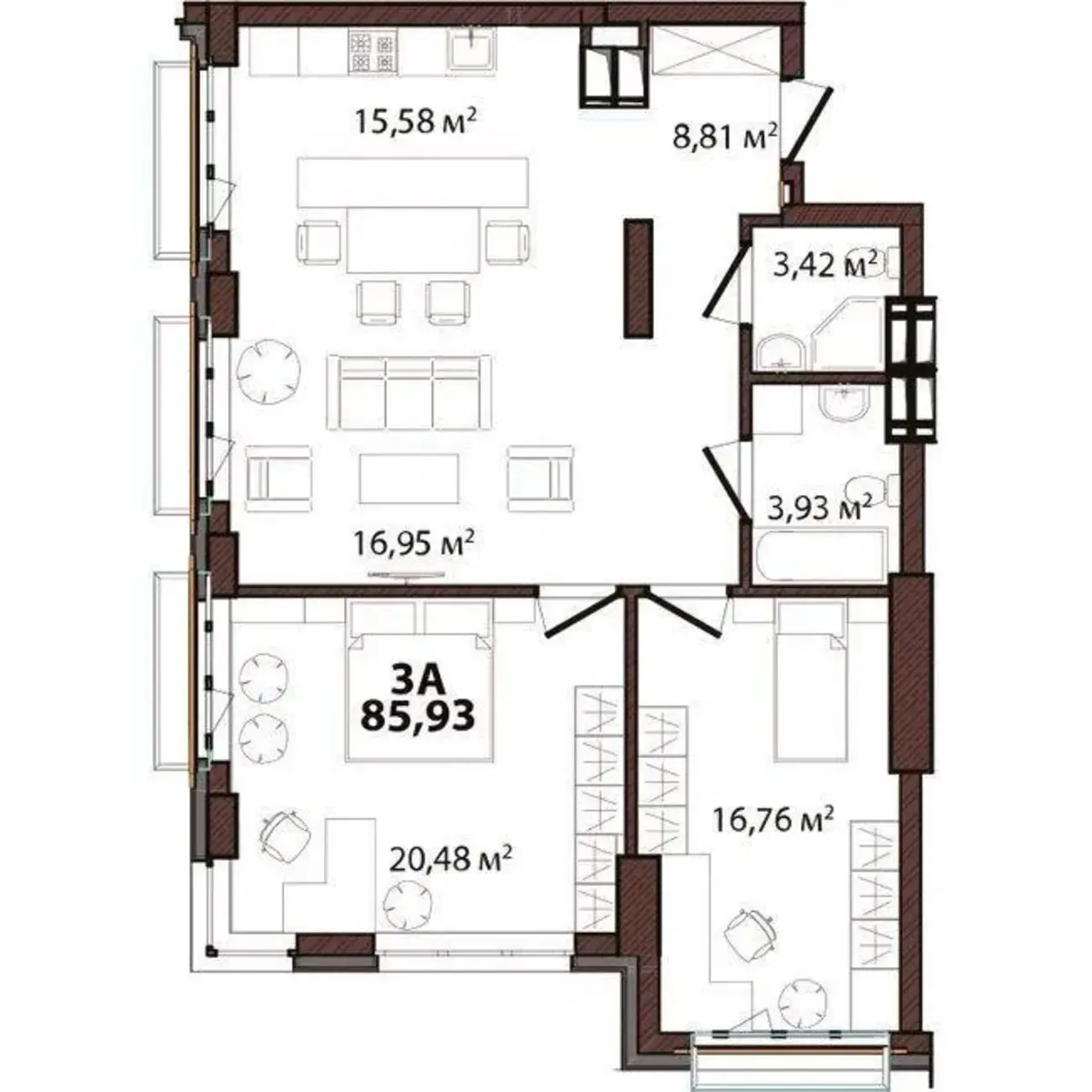 Фото Продаю 3-комнатную квартиру, 85 кв. м, Наводницька пл. (Старонаводницкая)  Киев, цена: 200000 $, код 3128