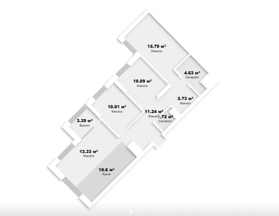 Фото Продаю 3 кімнатну квартиру, 83 кв. м, Дніпровська набережна 18а Київ, ціна: 230000 $, код 3129
