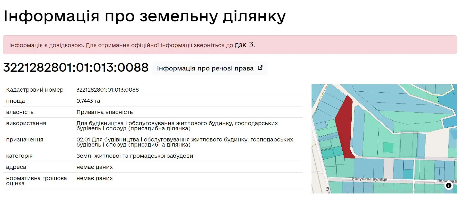 Фото Selling a land plot, Zazymya, price: 70200 $, code 3168