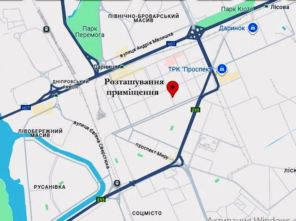 Фото Rent an office, Dmytra Bahaliia Street (Pozharskoho Street) 4 Kyiv for long-term rent, price: 40000 UAH, code 3175