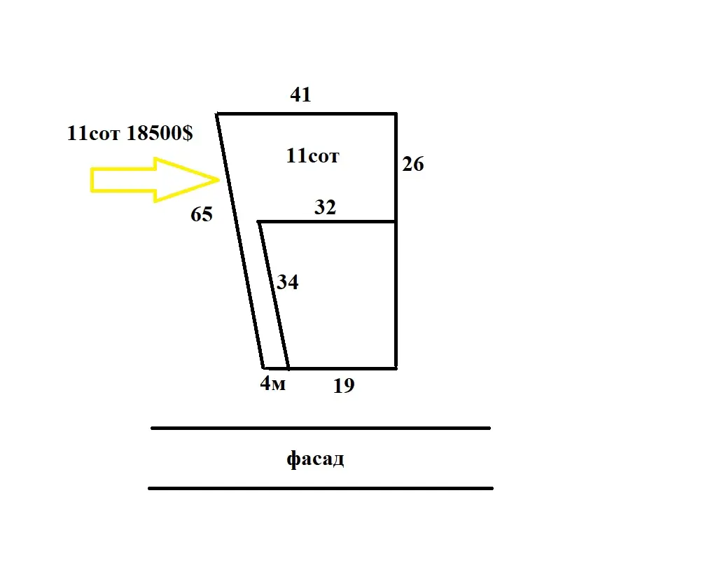 Фото Продаю земельну ділянку, Зазим’я, ціна: 16500 $, код 3195
