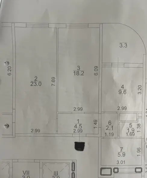 Фото Selling a 2-room apartment, 68 sq.m., Krasnova Street  Odesa, price: 78000 $, code 3227