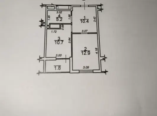 Фото Selling a 1-room apartment, 41 sq.m., Krasnova Street  Odesa, price: 44000 $, code 3253