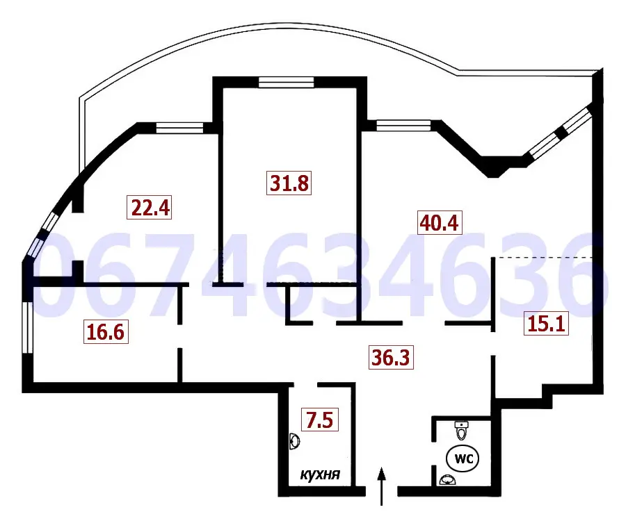 Фото Орендувати офіс, Шота Руставелі вул. 44 Київ в довгострокову оренду, ціна: 63000 UAH, код 3262