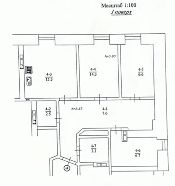 Фото Продаю 3-комнатную квартиру, 62 кв. м, Тарасовская ул. 6а Киев, цена: 159000 $, код 3327