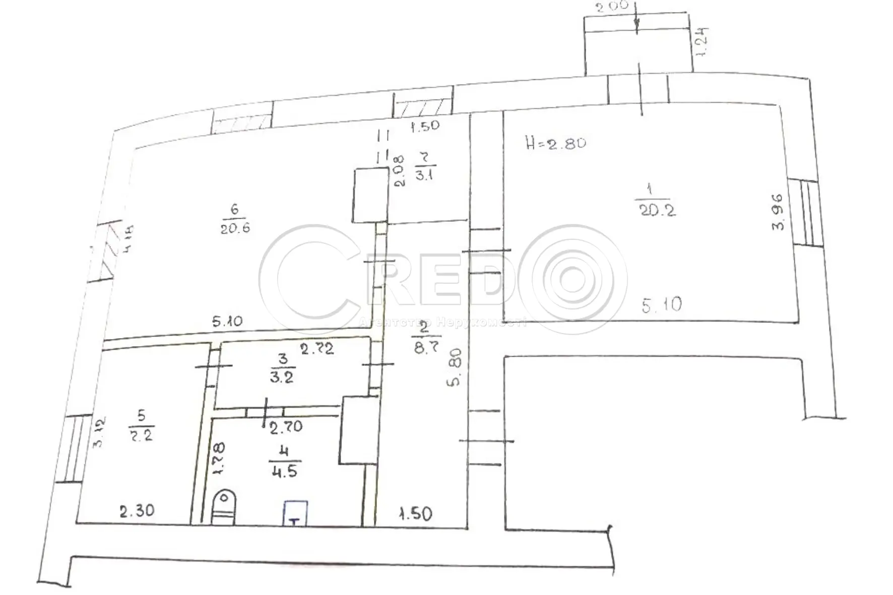 Фото Продаю офіс, 67.5 кв. м, Соборності вул. (Косіора) 8 Кривий Ріг, ціна: 15700 EUR, код 3367