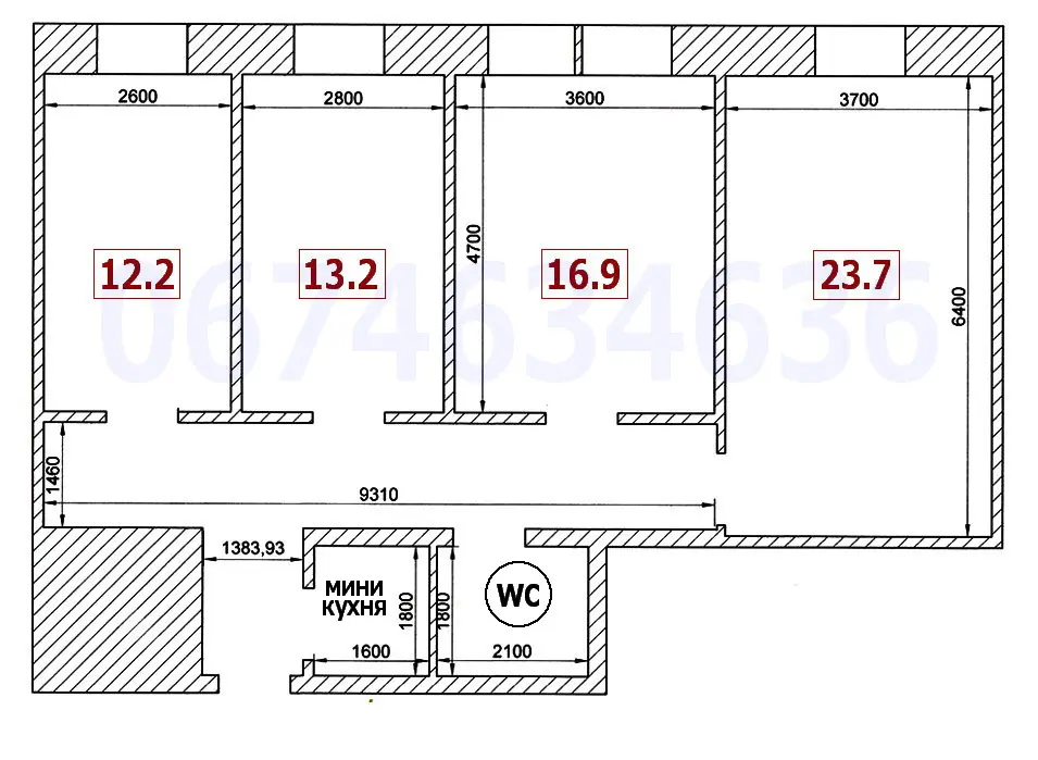 Фото Орендувати офіс, Велика Васильківська вул. (Червоноармійська) 45/17 Київ в довгострокову оренду, ціна: 48300 UAH, код 3417