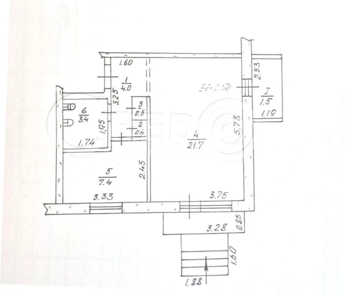 Фото Продаю комерційну нерухомість, 38.9 кв. м, Каткова вул.  Кривий Ріг, ціна: 19999 $, код 3426