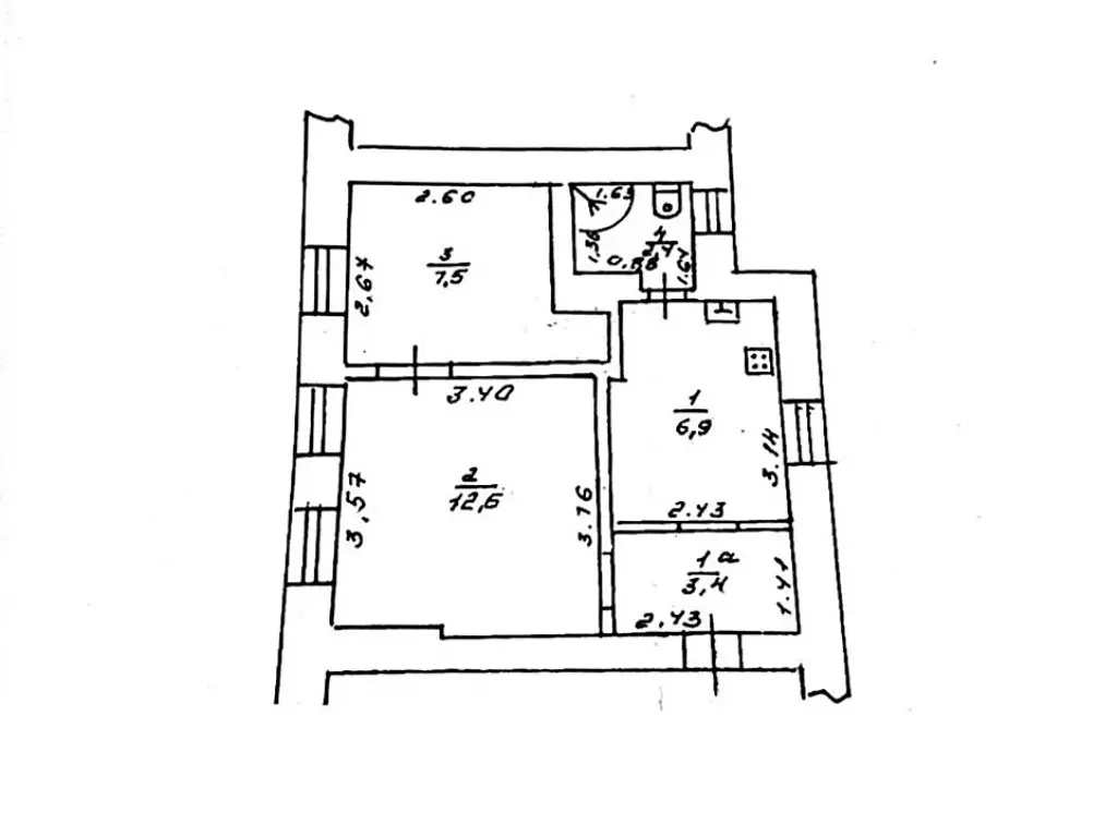 Фото Продаю 2-комнатную квартиру, 33 кв. м, Асташкина ул. 15 Одесса, цена: 28000 $, код 3430