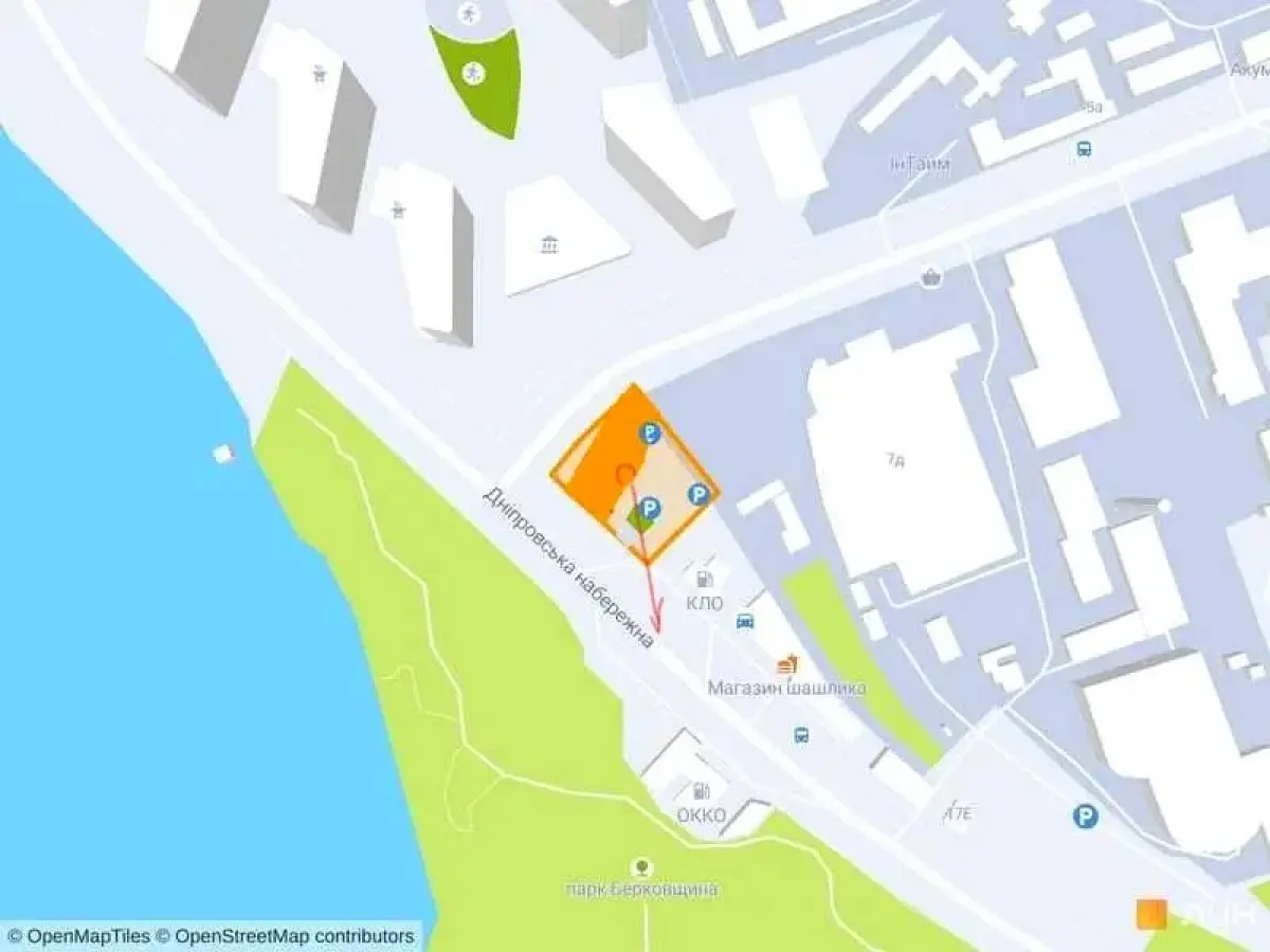 Фото Продаю 1 кімнатну квартиру, 36.7 кв. м, Дніпровська набережна 17 Київ, ціна: 64000 $, код 3440