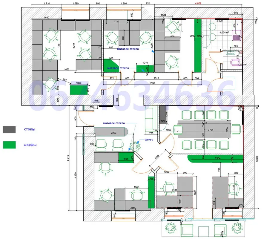 Фото Арендовать офис, Саксаганского ул. 15 Киев в долгосрочную аренду, цена: 37000 UAH, код 3466