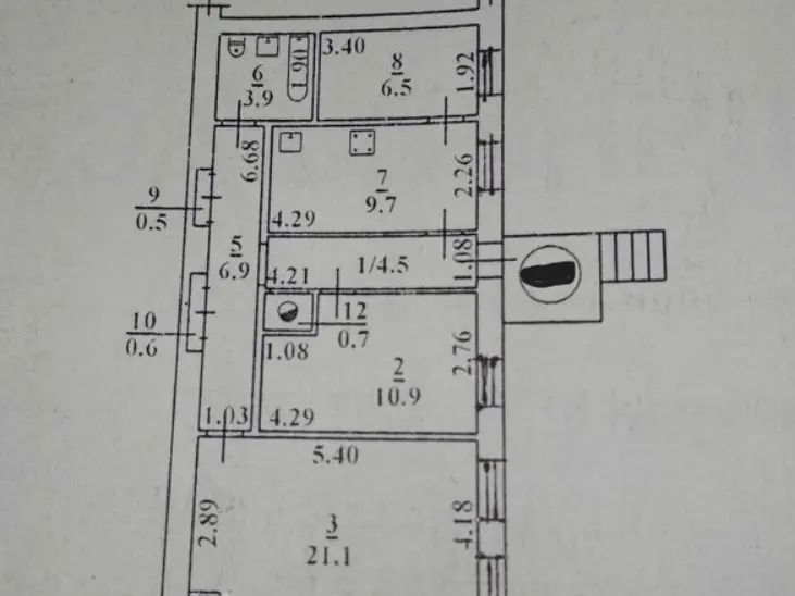 Фото Продаю  кімнатну квартиру, 67 кв. м, Троїцька вул.  Одеса, ціна: 85000 EUR, код 3488