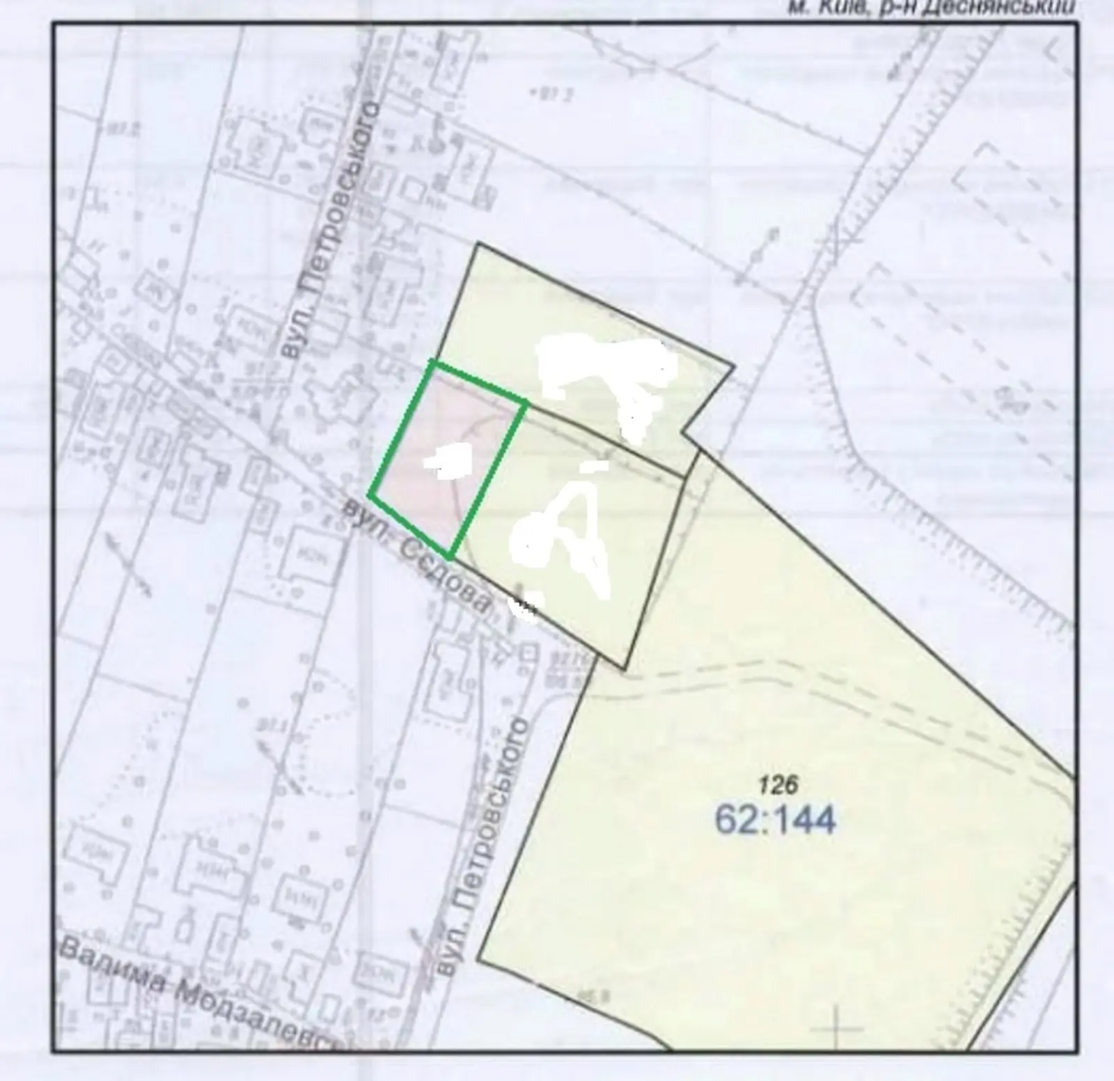 Фото Продаю земельный участок, Чорторийська ул. (Седова)  Киев, цена: 97000 $, код 3592
