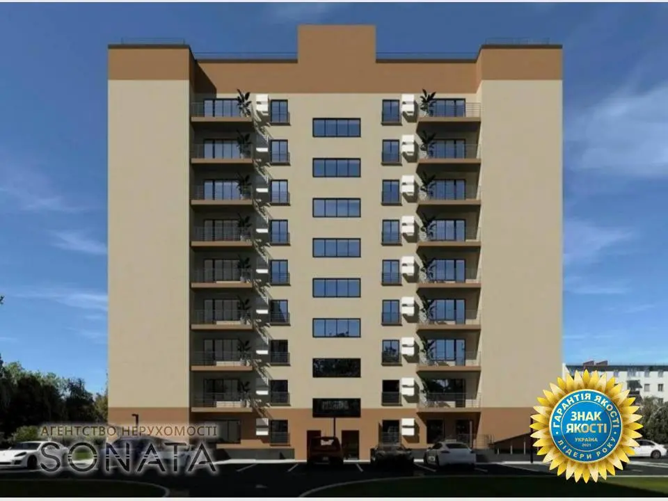 Фото Selling a 2-room apartment, 74.3 sq.m., Yuri Illenko Street 4 Cherkasy, price: 63898 $, code 3599