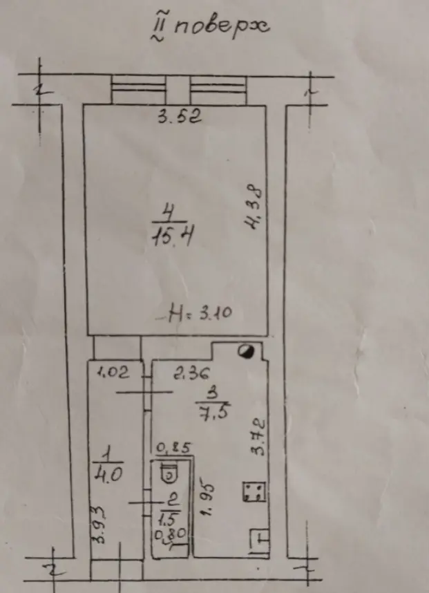 Фото Selling a 1-room apartment, 30 sq.m., Sofiivska Street  Odesa, price: 29500 $, code 3642