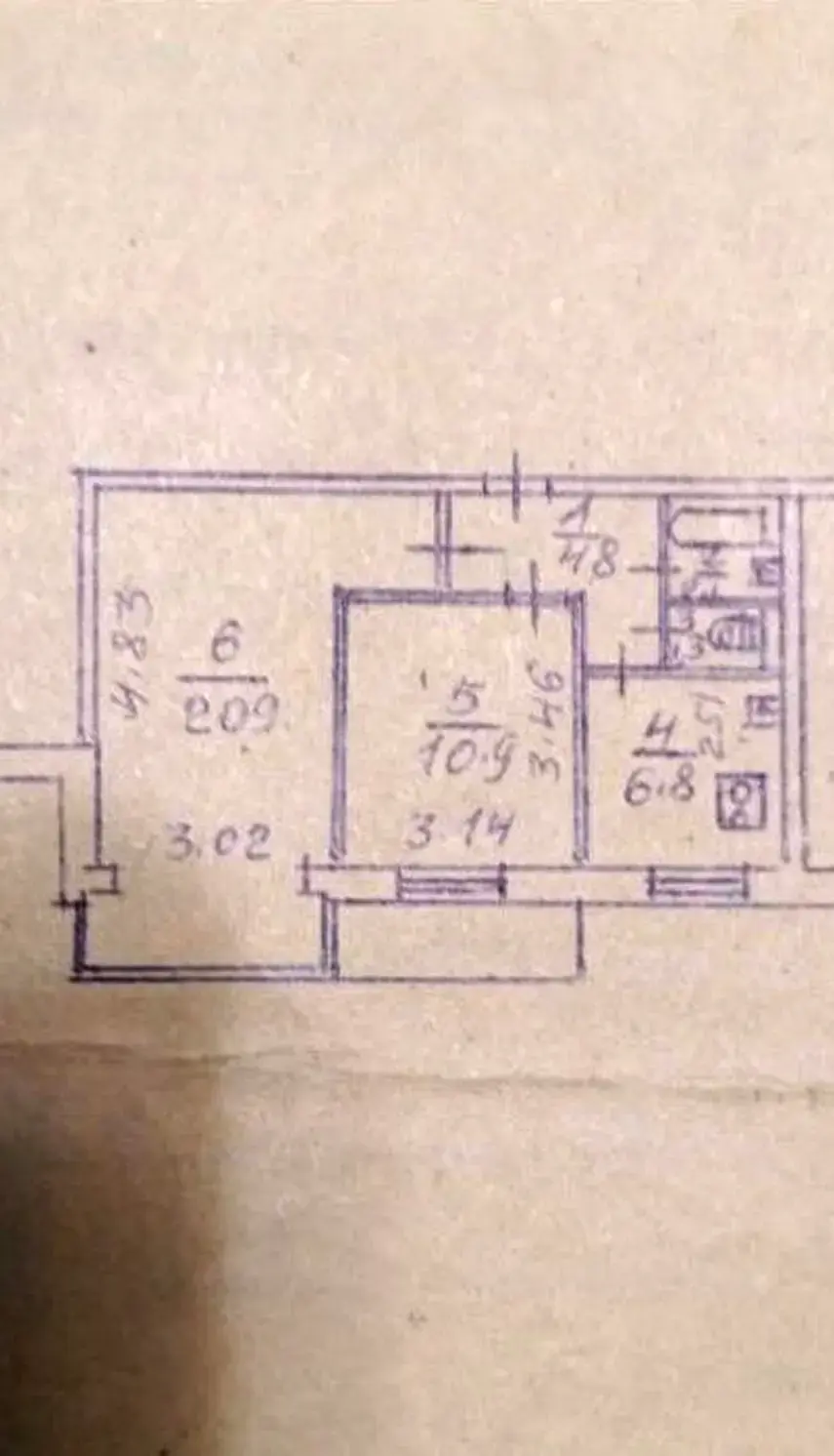 Фото Selling a 2-room apartment, 46 sq.m., Entuziastiv Street 25/2 Kyiv, price: 62990 $, code 3676