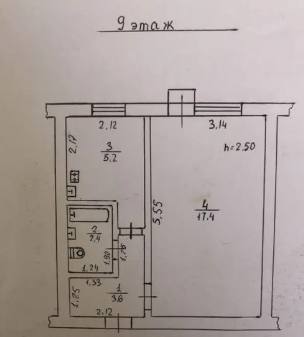 Фото Selling a 1-room apartment, 29 sq.m., Kordonna Street  Odesa, price: 24300 $, code 3694