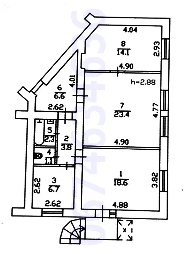 Фото Rent an office, Klovskyi Descent 11 Kyiv for long-term rent, price: 49999 UAH, code 3765