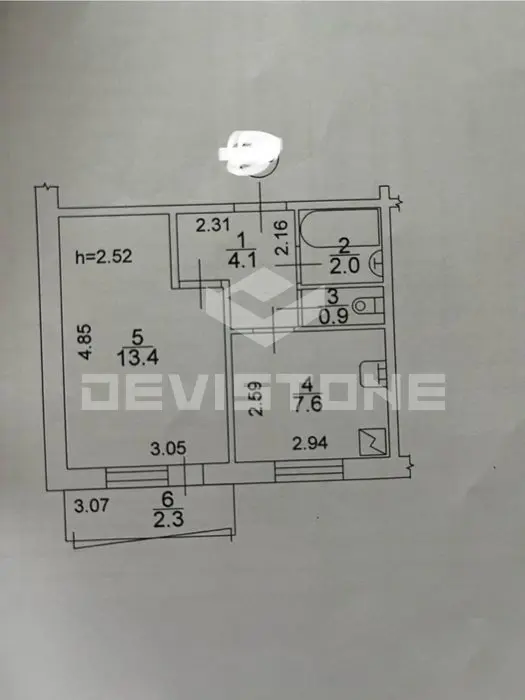 Фото Продаю 1 кімнатну квартиру, 30 кв. м, Оболонський просп. 37 Київ, ціна: 41000 $, код 3831