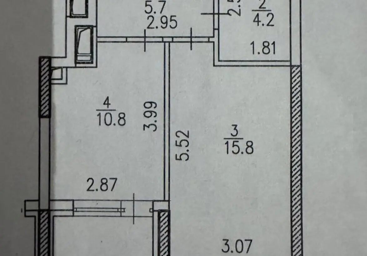 Фото Продаю 1 кімнатну квартиру, 39 кв. м, Правди просп.  Київ, ціна: 92500 $, код 3832
