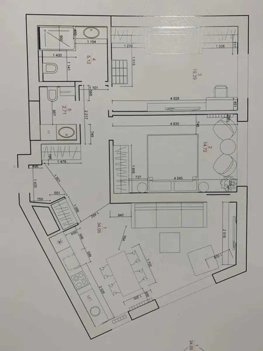 Фото Продаю 3 кімнатну квартиру, 78 кв. м, Митрополита Василя Липківського вул. (Урицького) 16а Київ, ціна: 269000 $, код 3873