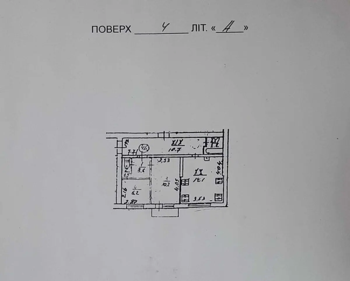 Фото Selling a 2-room apartment, 28 sq.m., Oleny Telihy Street 39А Kyiv, price: 35000 $, code 3878