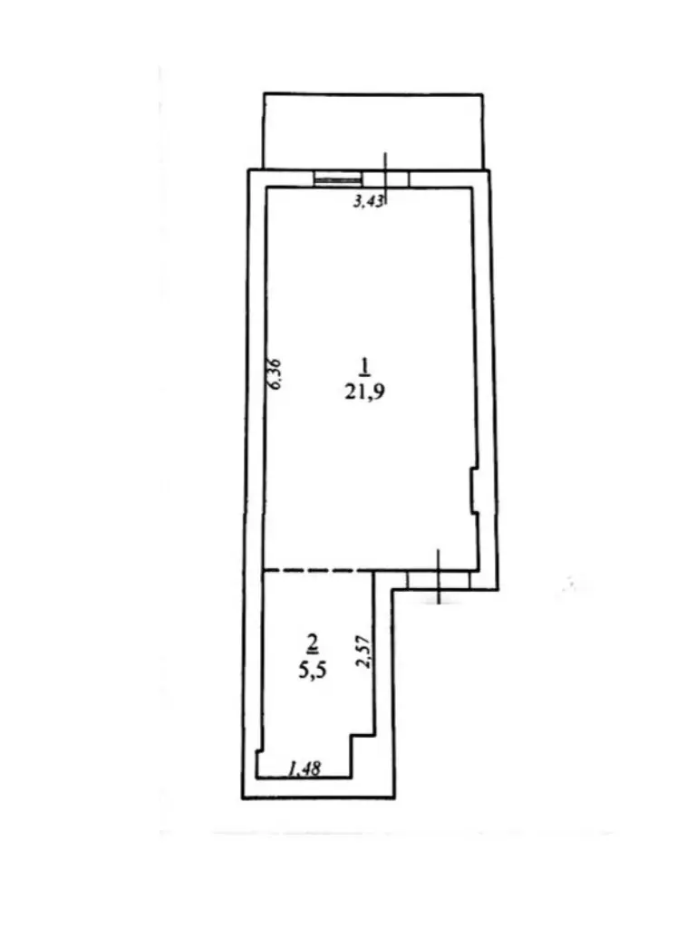 Фото Продаю 1-комнатную квартиру, 29.1 кв. м, Фонтанская дорога 25 к4 Одесса, цена: 38000 $, код 3934