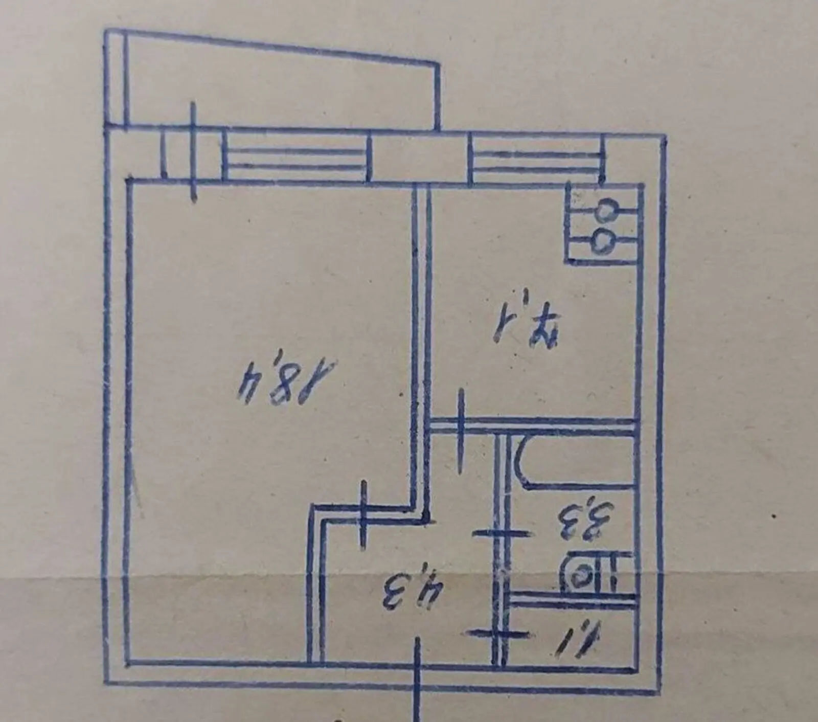 Фото Продаю 1-комнатную квартиру, 36 кв. м, Полевой пер. 5 Киев, цена: 56999 $, код 3984
