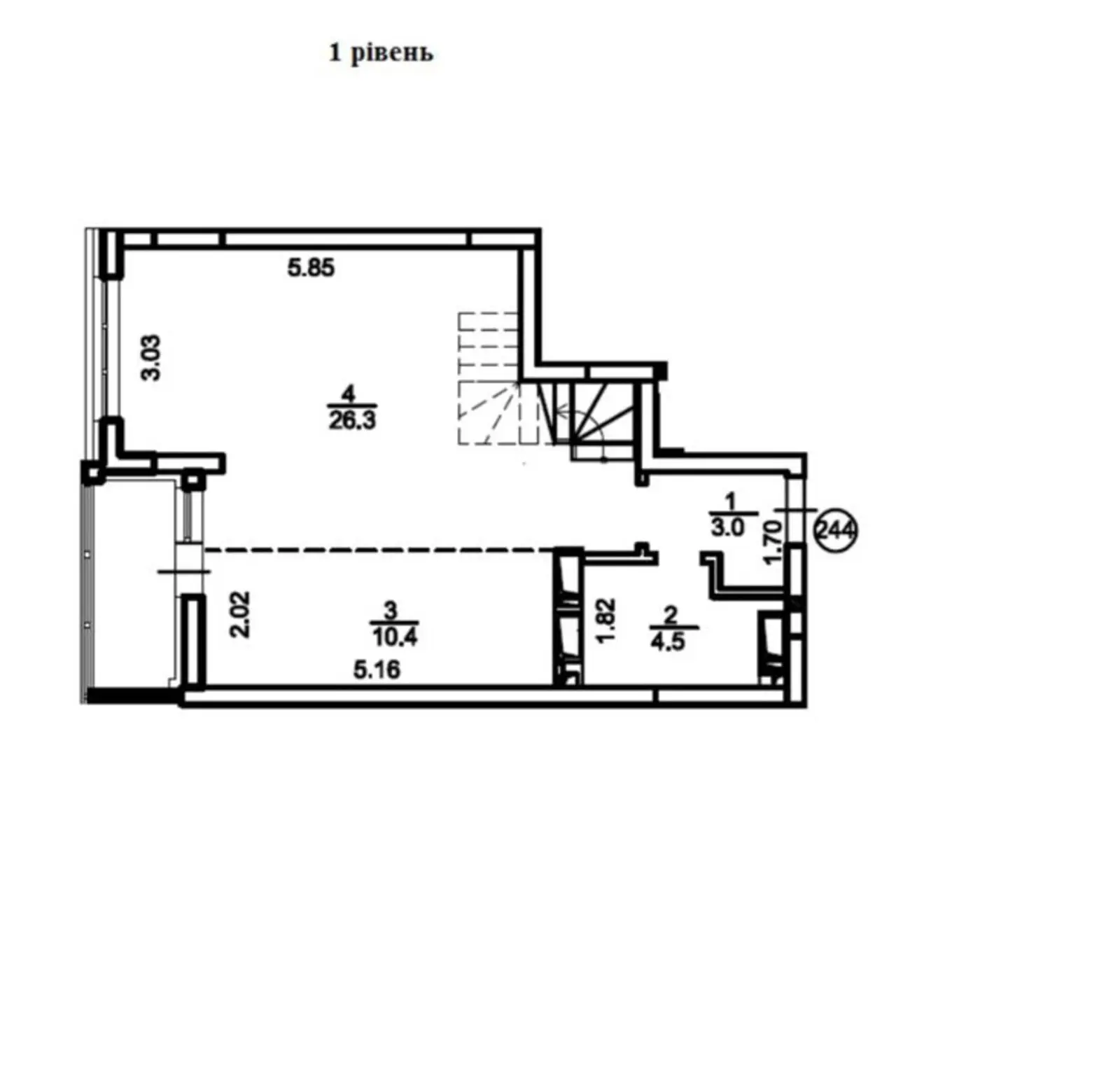 Фото Selling a 3-room apartment, 94 sq.m., Vyshhorodska Street  Kyiv, price: 130000 $, code 4009