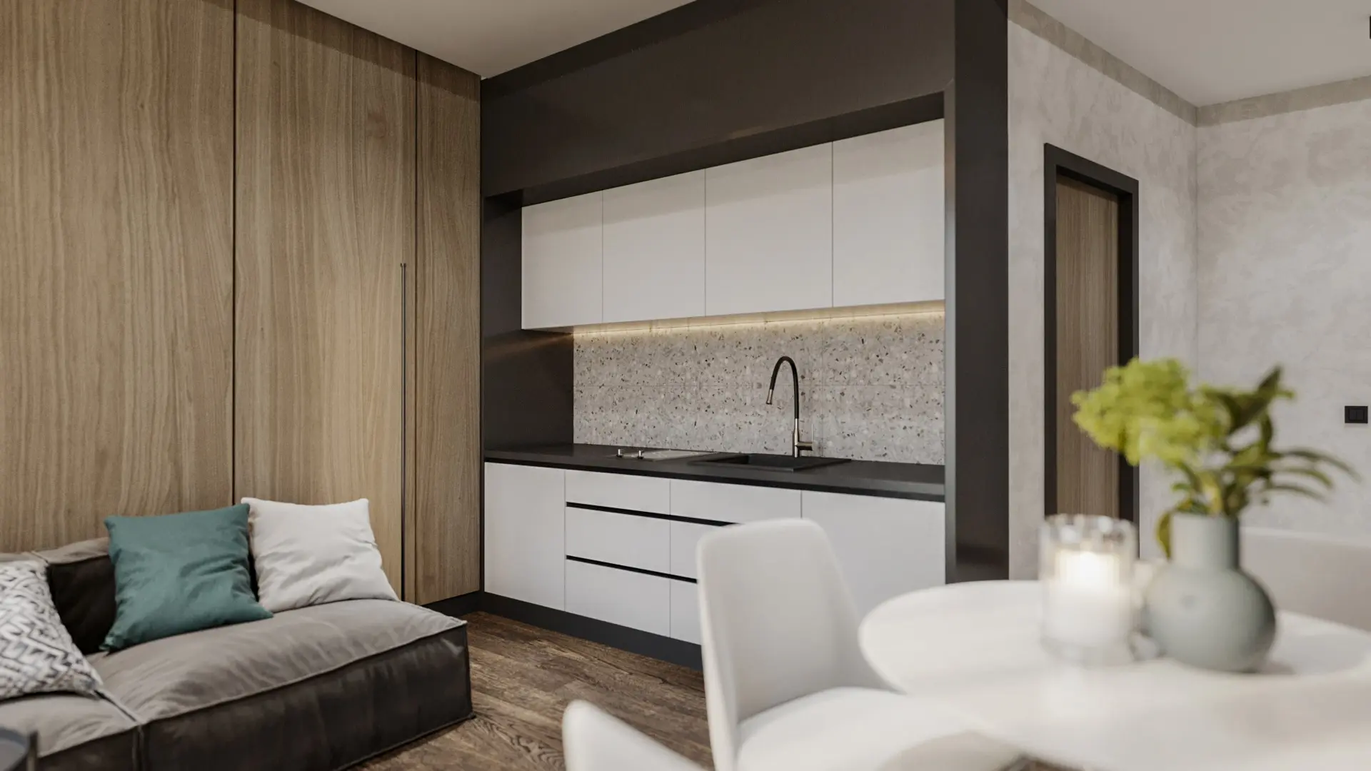 Фото Selling a 1-room apartment, 30.13 sq.m., Polianytsia, price: 99429 $, code 4015