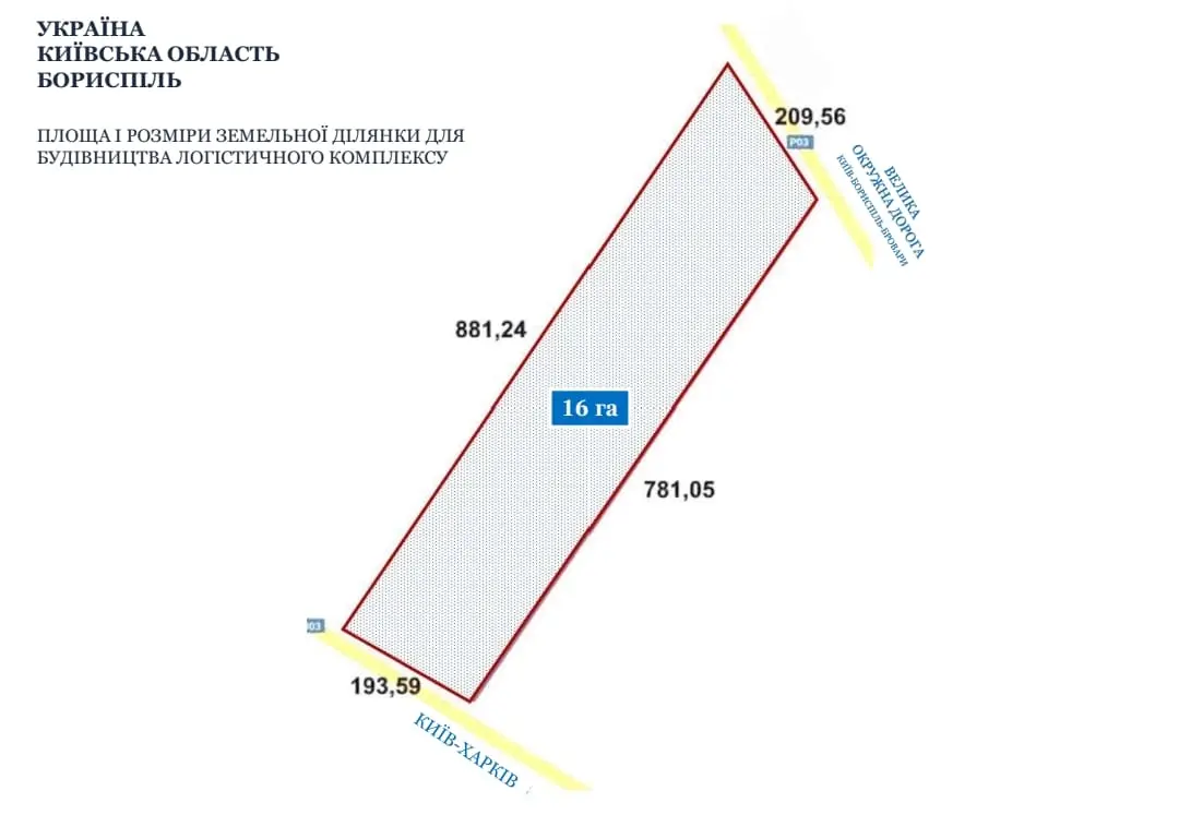 Фото Selling a land plot, Boryspil, price: 960000 $, code 4042