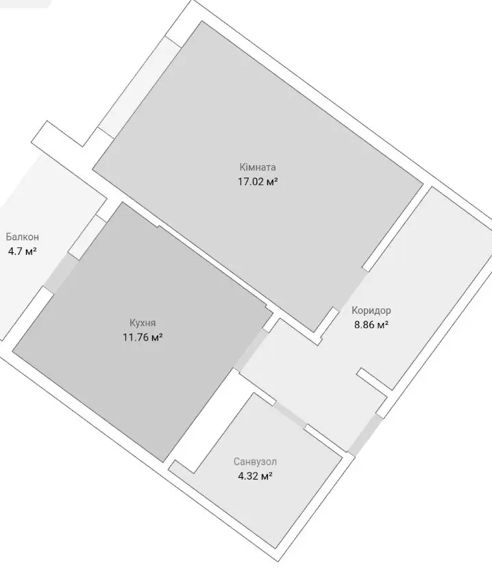 Фото Зняти 1 кімнатну квартиру, Ревуцького вул. 54 Київ в довгострокову оренду, ціна: 16000 UAH, код 4060