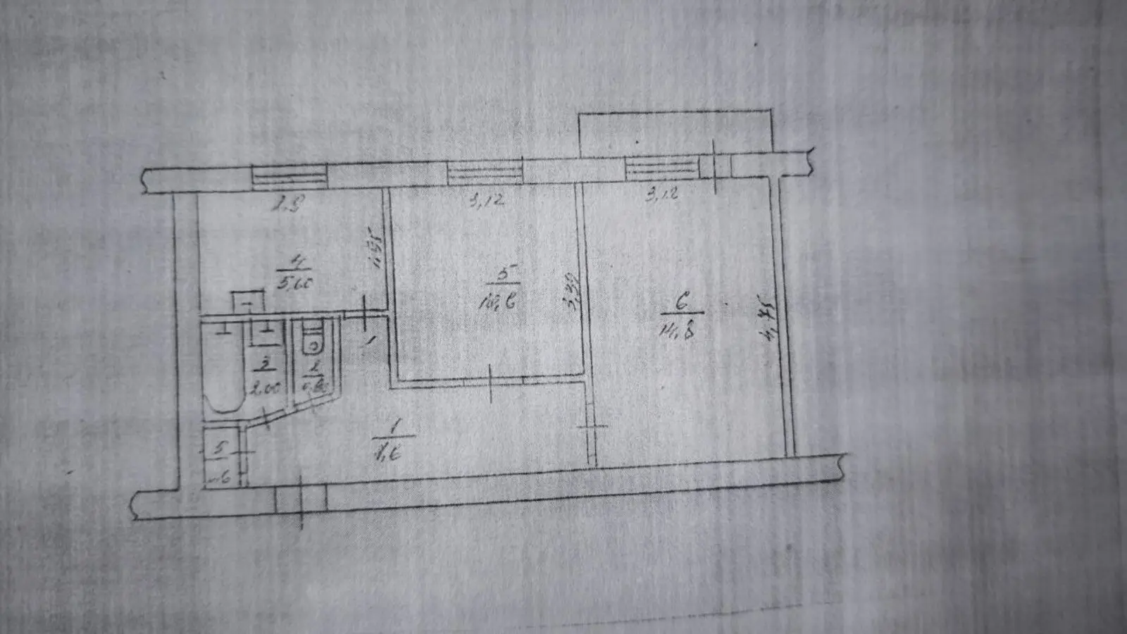 Фото Selling a 2-room apartment, 43 sq.m., Olimpiiska Street 1 Brovary, price: 37000 $, code 4069