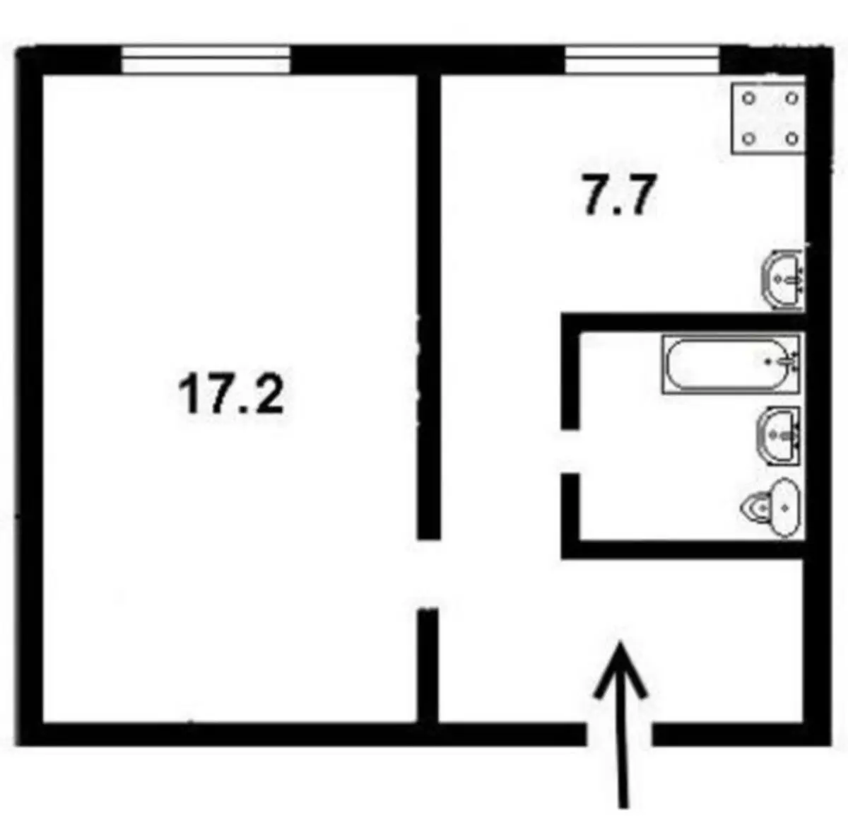 Фото Продаю 1-комнатную квартиру, 32 кв. м, Академика Заболотного ул.  Киев, цена: 62500 $, код 4074
