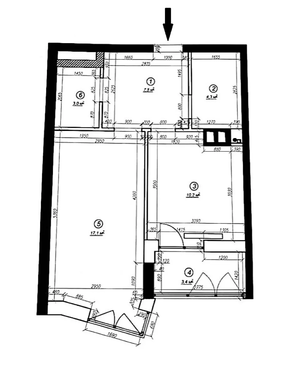 Фото Selling a 1-room apartment, 45.5 sq.m., Prokhorovska Street 40 Odesa, price: 37000 $, code 4096