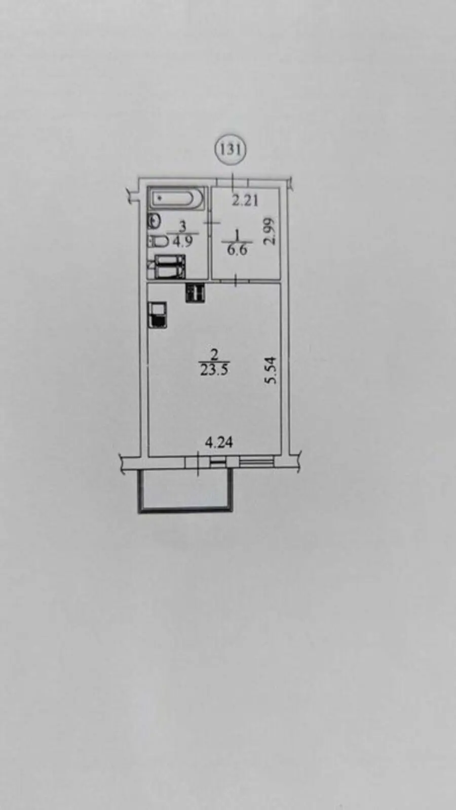 Фото Продаю 1-комнатную квартиру, 38 кв. м, Академика Заболотного ул. 15 Киев, цена: 52000 $, код 4100