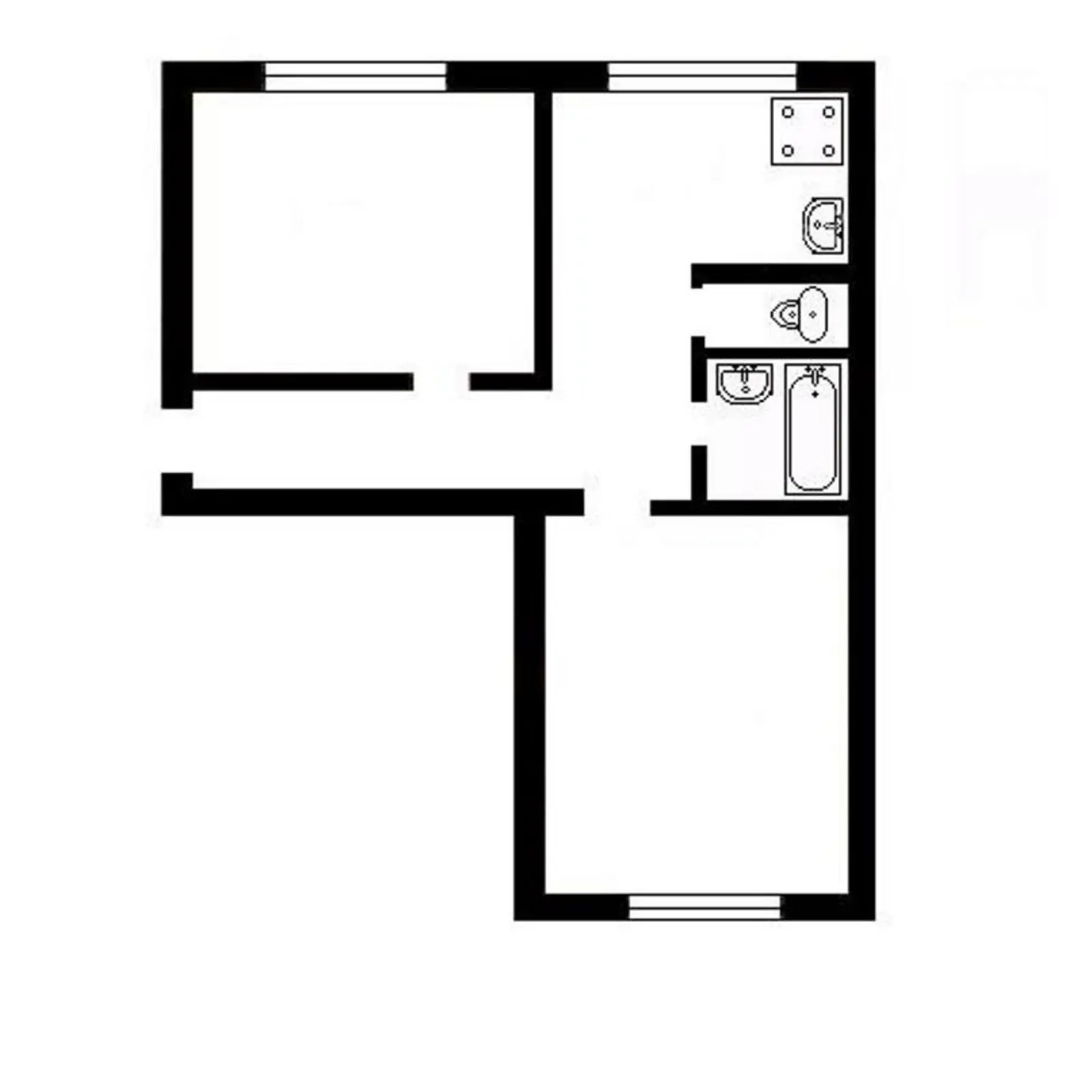 Фото Продаю 2 кімнатну квартиру, 52 кв. м, Генерала Алмазова вул. (Кутузова) 1 Київ, ціна: 91000 $, код 4199