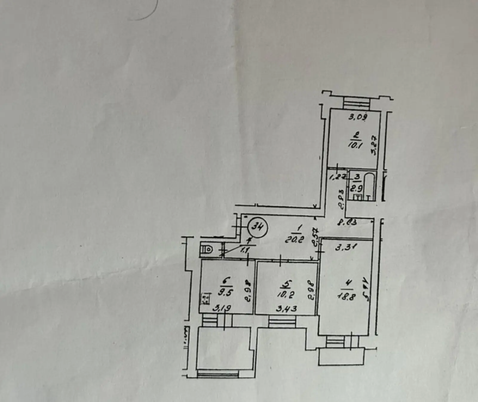 Фото Selling a 3-room apartment, 80 sq.m., Olevska Street  Kyiv, price: 165000 $, code 4201
