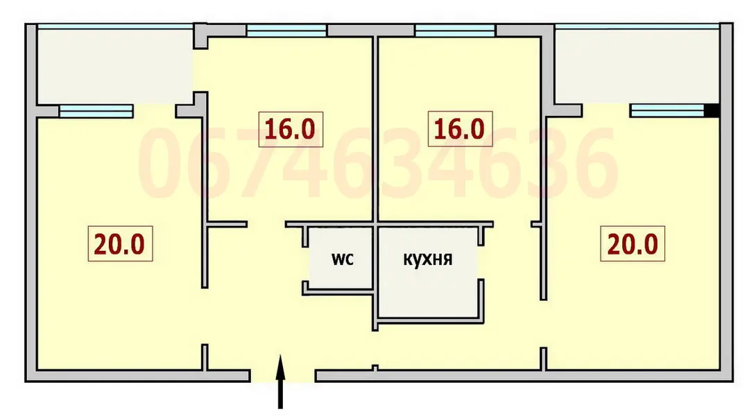 Фото Арендовать офис, Большая Васильковская ул. 82 Киев в долгосрочную аренду, цена: 45000 UAH, код 4203