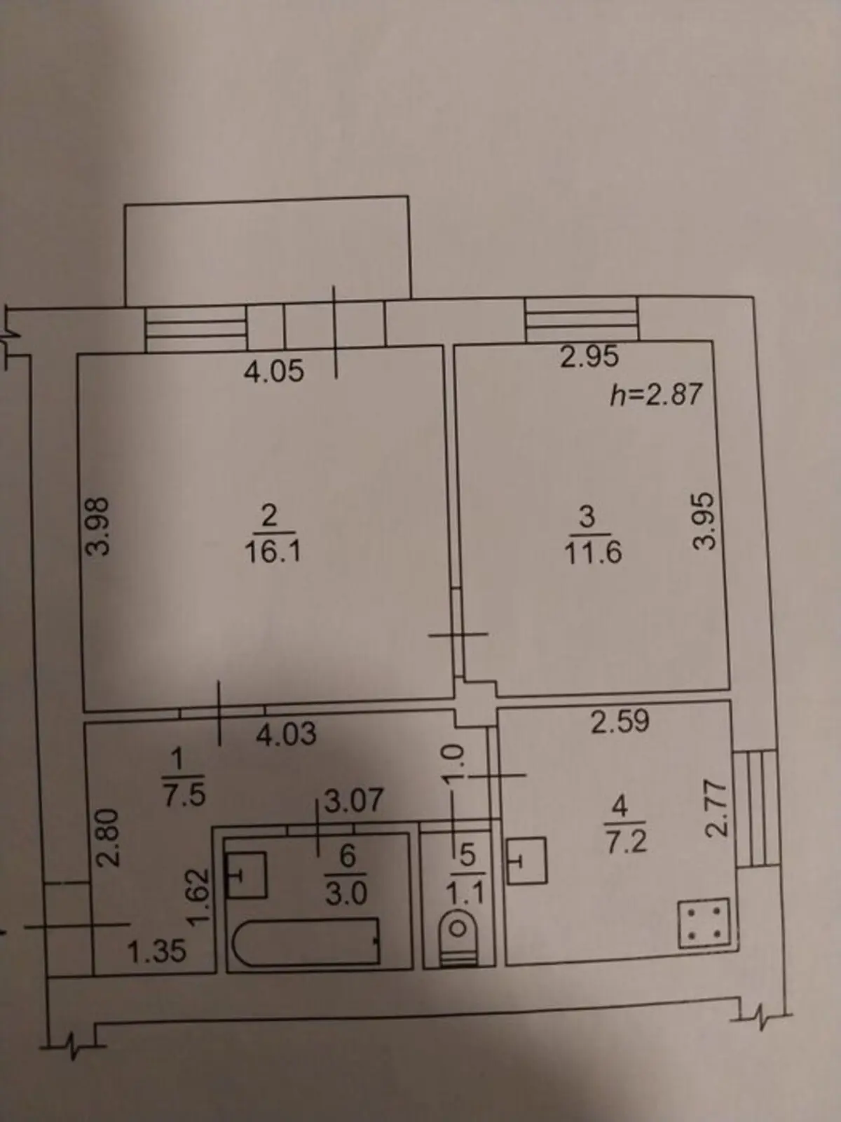 Фото Продаю 2 кімнатну квартиру, 48 кв. м, Велика Кільцева вул.  Київ, ціна: 45000 $, код 4217