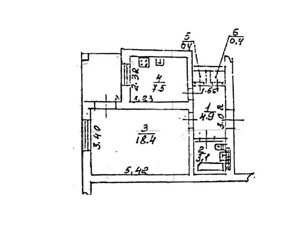 Фото Продаю 1 кімнатну квартиру, 37 кв. м, Михайла Грушевського вул. 52 Одеса, ціна: 30500 $, код 4235