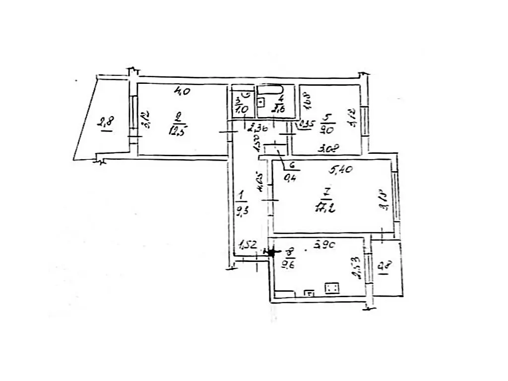 Фото Продаю 3-комнатную квартиру, 65 кв. м, Варненская ул. 7/3 Одесса, цена: 3 $, код 4241