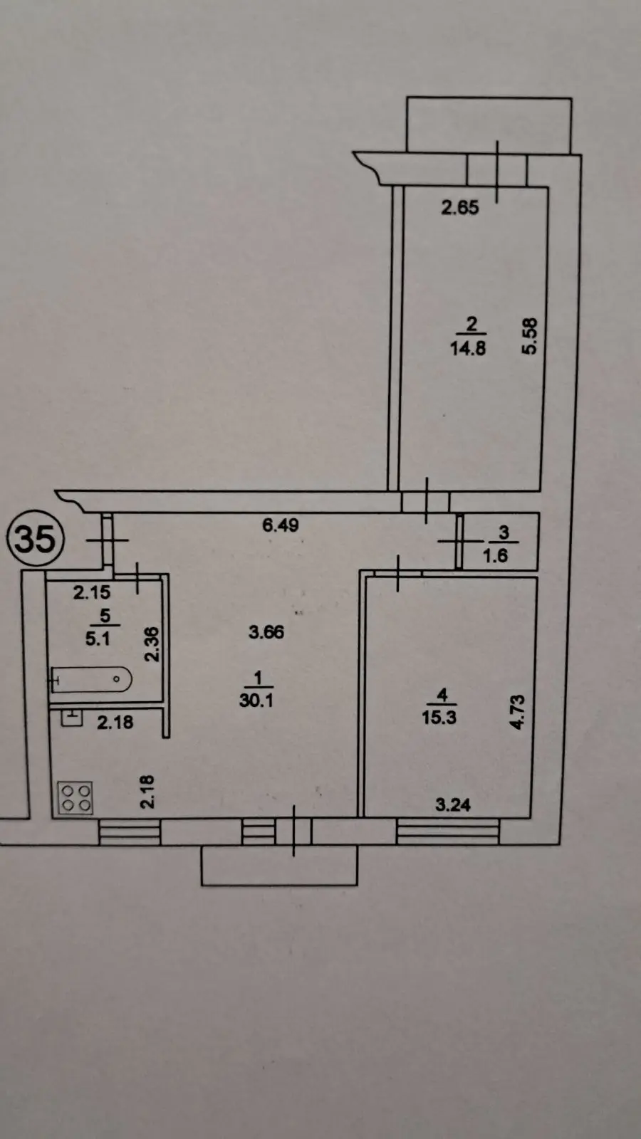 Фото Rent a 3-room apartment, Sichovykh Striltsiv Street (Artema Street) 59/65 Kyiv for long-term rent, price: 22000 UAH, code 4252