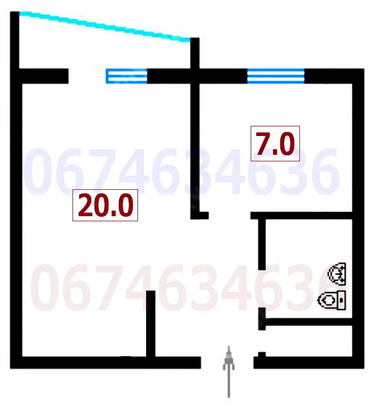 Фото Rent an office, Husovskoho Street 2 Kyiv for long-term rent, price: 16000 UAH, code 4296