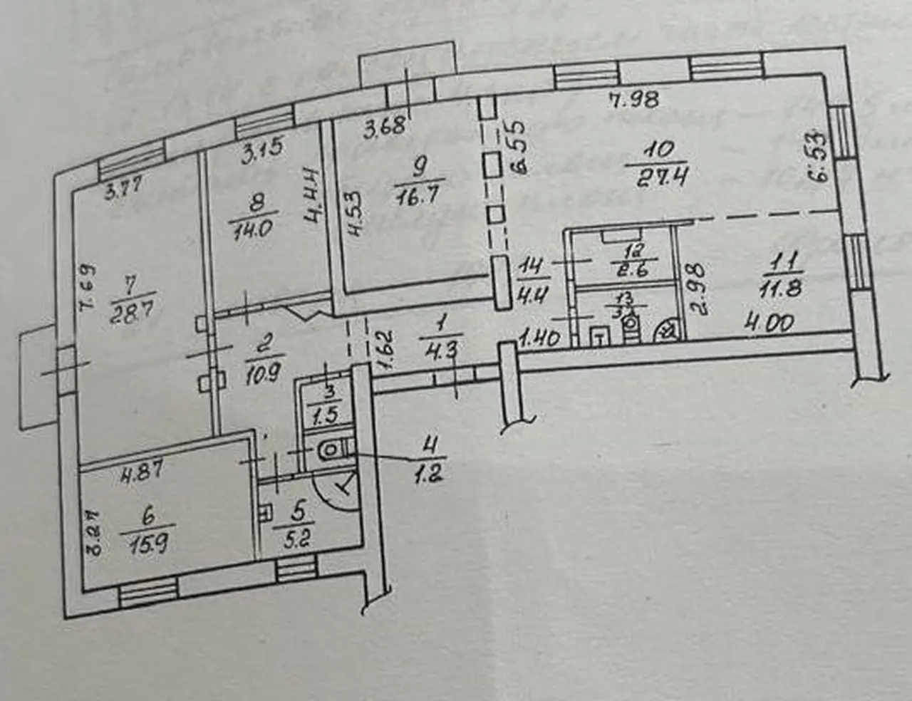 Фото Selling a 3-room apartment, 150 sq.m., Yuriia Savchenka Street 1а Dnipro, price: 99000 $, code 4298