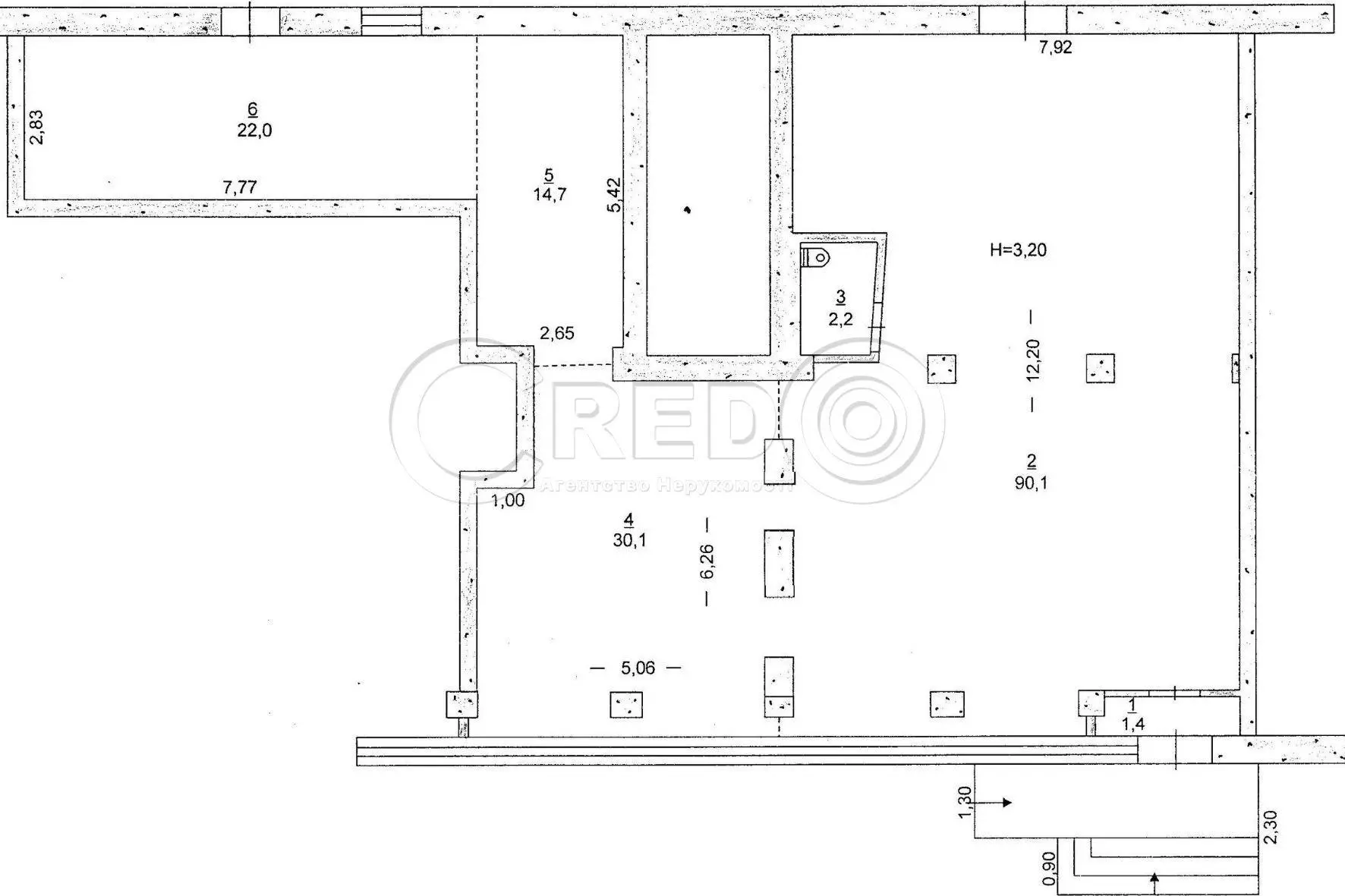 Фото Selling commercial property, 160 sq.m., Lermontova Street  Kryvyi Rih, price: 70000 $, code 4311