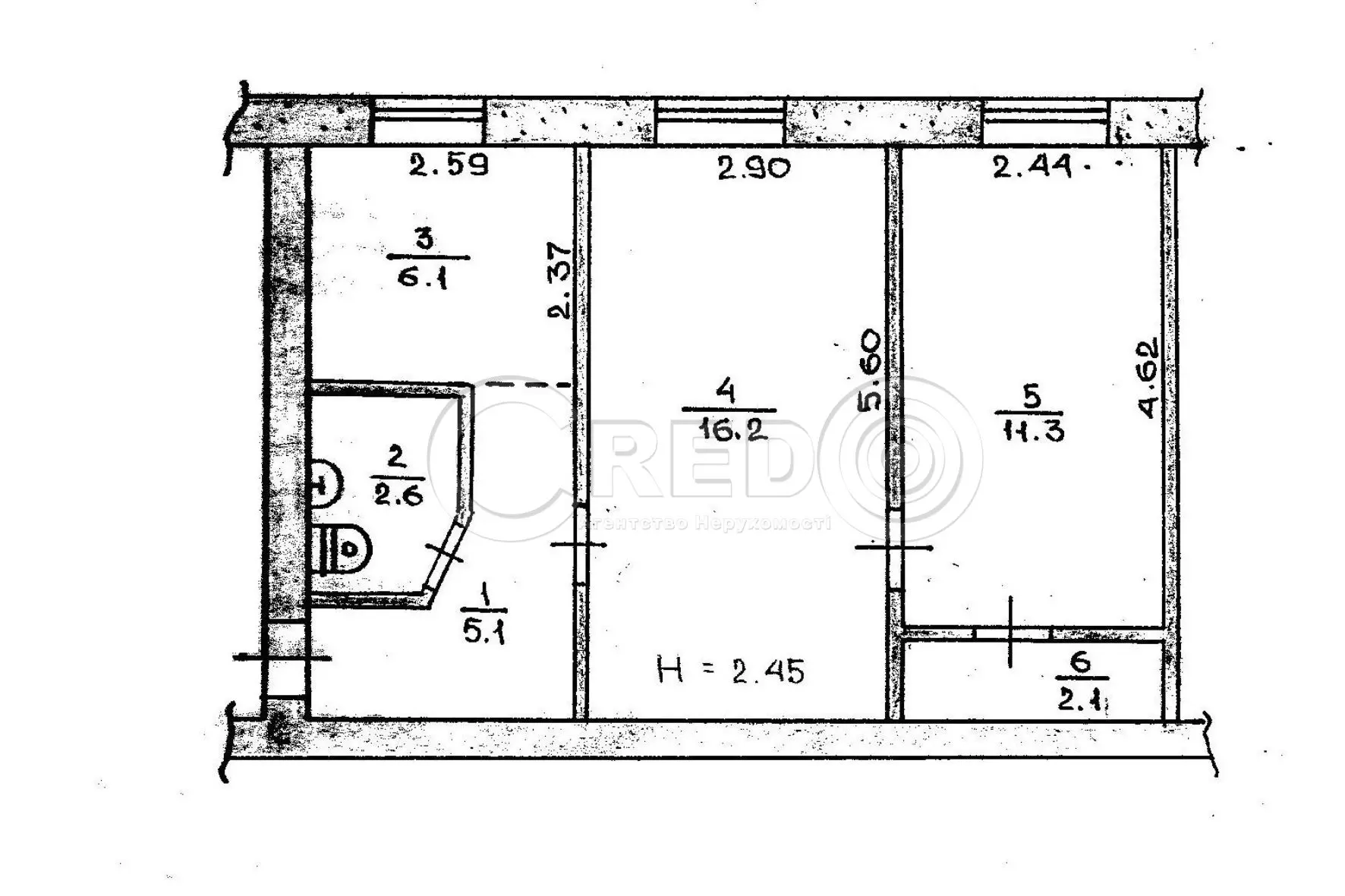 Фото Продаю офис, 43.4 кв. м, Криворожстали ул. (Орджоникидзе)  Кривой Рог, цена: 18000 $, код 4361