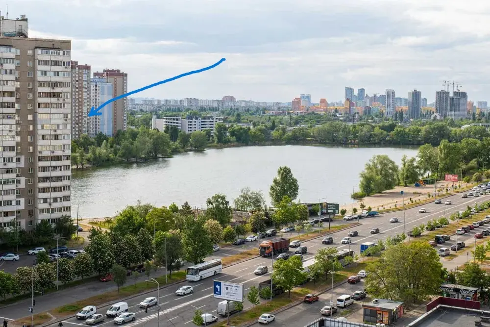 Фото Rent a 1-room apartment, Dragomanova Street 1г Kyiv for long-term rent, price: 15000 UAH, code 4371